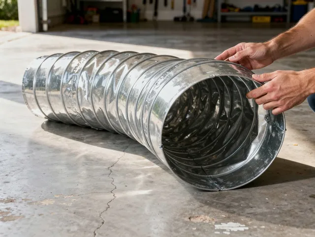 Norco Dryer Vent Cleaning specialist using advanced equipment for thorough duct cleaning in Norco