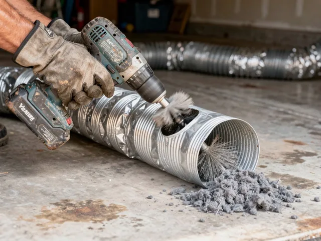 Professional duct cleaning by Norco Dryer Vent Cleaning in Norco