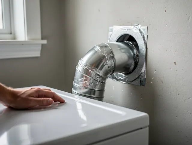 Norco Dryer Vent Cleaning expert performing professional dryer vent repair and installation in Norco