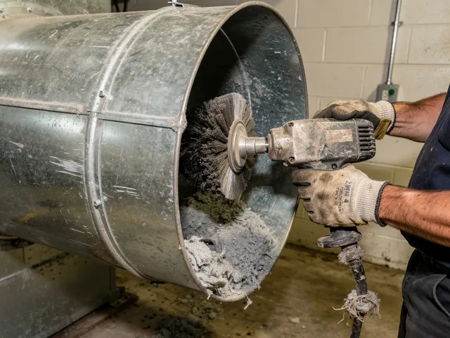 Industrial-grade dryer vent cleaning by Norco Dryer Vent Cleaning in Norco
